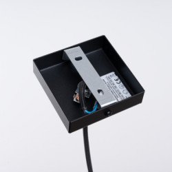 Lampe suspendue Astrelis bois naturel