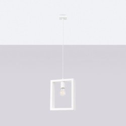 Lampe suspendue Astrelis blanc