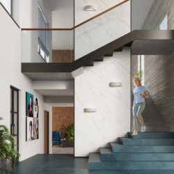 Applique céramique Alcyone gris