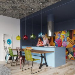 Lampe pendante Borealis graphite