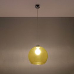 Lampe pendante Borealis jaune
