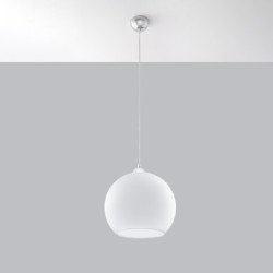 Lampe pendante Borealis blanc