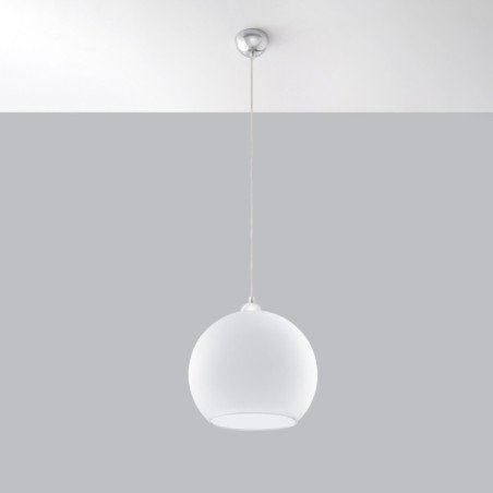 Lampe pendante Borealis blanc