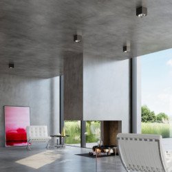 Plafonnier Blackhole noir