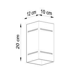 Applique Bolidz noir