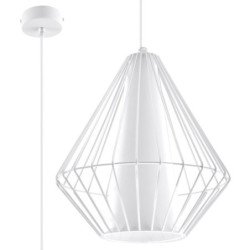 Lampe suspendue Deneb blanc