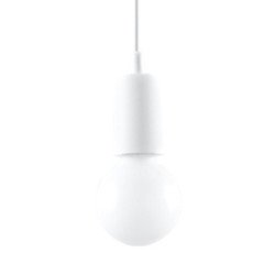 Lampe suspendue Dione 1 blanc
