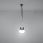 Lampe pendante Dione 3 gris Lampe pendante Dione 3 gris