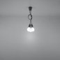 Lampe pendante Dione 3 gris Lampe pendante Dione 3 gris