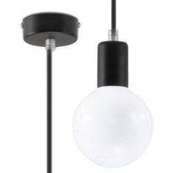 Lampe suspendue Electra noir