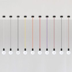 Lampe suspendue Electra noir