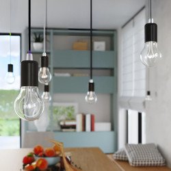 Lampe suspendue Electra noir