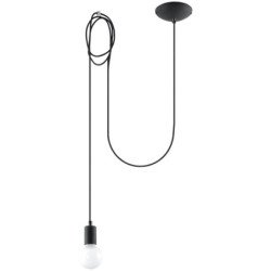 Lampe suspendue Electra 1 noir