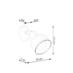 Applique Elara blanc