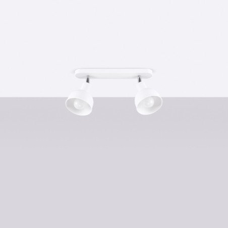 Plafonnier Elara 2 blanc