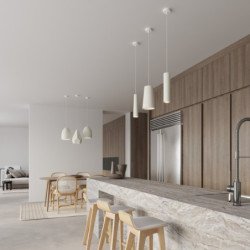 Lampe pendante en céramique Fluctus