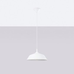 Lampe suspendue Fractal blanc