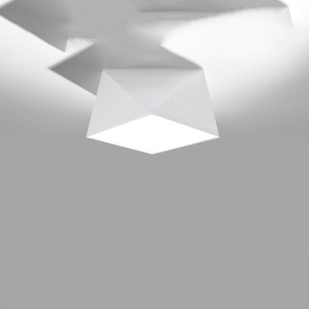 Plafonnier Hexastar 25 blanc