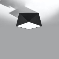 Plafonnier Hexastar 25 noir