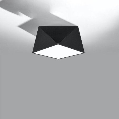 Plafonnier Hexastar 25 noir