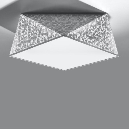 Plafonnier Hexastar 35 argent