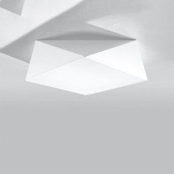 Plafonnier Hexastar 45 blanc