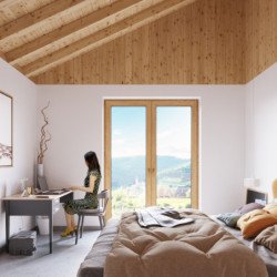 Lampe de table Inclina blanc