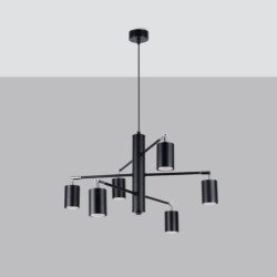 Lustre Lucida 6 noir