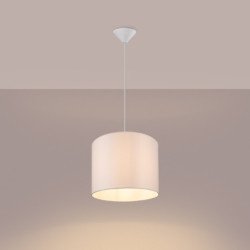 Lampe suspendue Novara 30 blanc