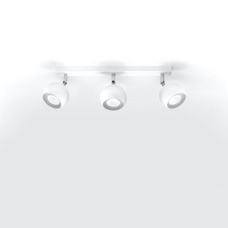 Plafonnier Oculus 3 blanc