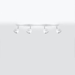 Plafonnier Oculus 4L blanc