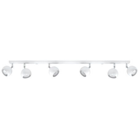 Plafonnier Oculus 6L blanc