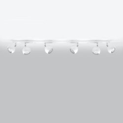 Plafonnier Oculus 6L blanc