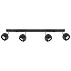 Plafonnier Oculus 4L noir