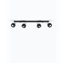 Plafonnier Oculus 4L noir