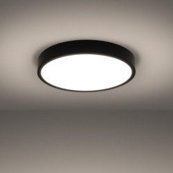 Plafonnier OnyxStar 50 noir LED 3000K