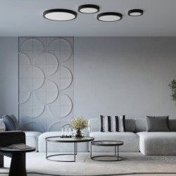 Plafonnier OnyxStar 60 blanc LED 3000K