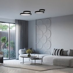 Plafonnier OnyxStar 60 blanc LED 3000K