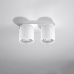 Plafonnier Orbitum 2 blanc