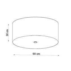 Lustre Noctis 60 noir