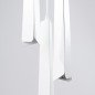 Lampe suspendue Prismatica 3P blanc