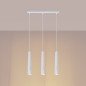 Lampe suspendue Prismatica 3L blanc