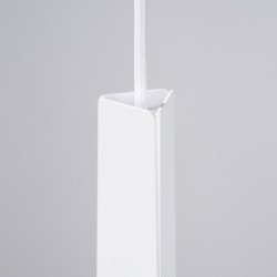 Lampe suspendue Prismatica 3L blanc