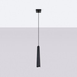 Lampe suspendue Prismatica 1 noir