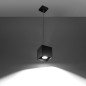 Lampe suspendue Quasar 1 noir
