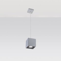 Lampe suspendue Quasar 1 gris
