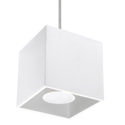 Lampe suspendue Quasar 1 blanc