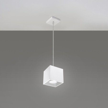Lampe suspendue Quasar 1 blanc