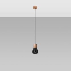 Lampe suspendue Quanta noir