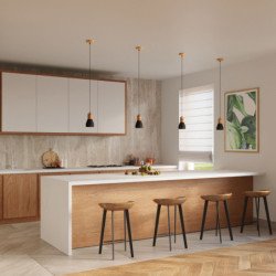 Lampe suspendue Quanta noir